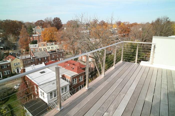 tainless Steel cable railing for balcony designs 