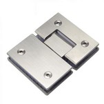 Glas till glas gångjärn